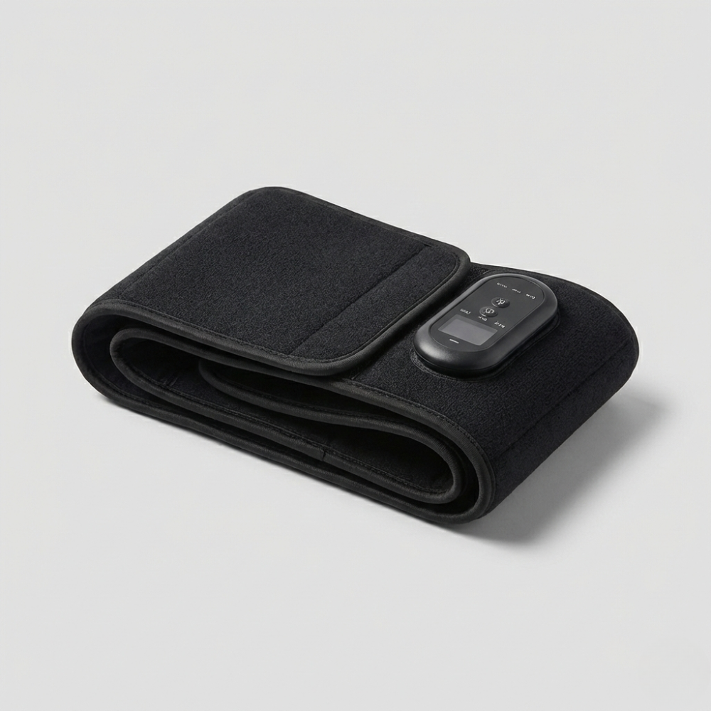 Rechargeable Heating Back Support Belt | Vibration & Air Massage