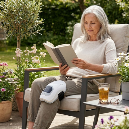 Smart Knee Massager with Heat | Infrared & Vibration Therapy